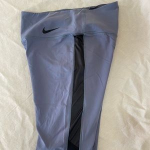 Blue Nike leggings
